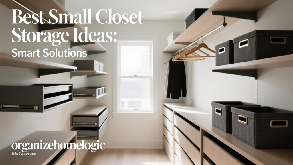 Best Small Closet Storage Ideas: Smart Solutions