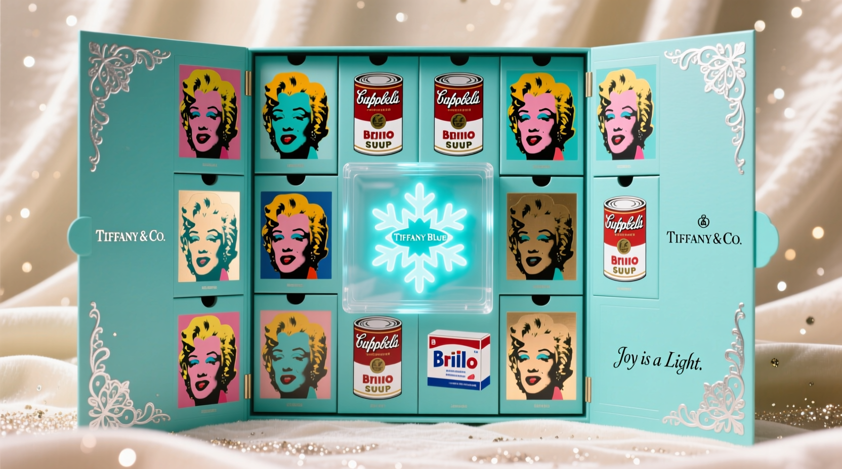 the 2022 tiffany co x andy warhol advent calendar 2