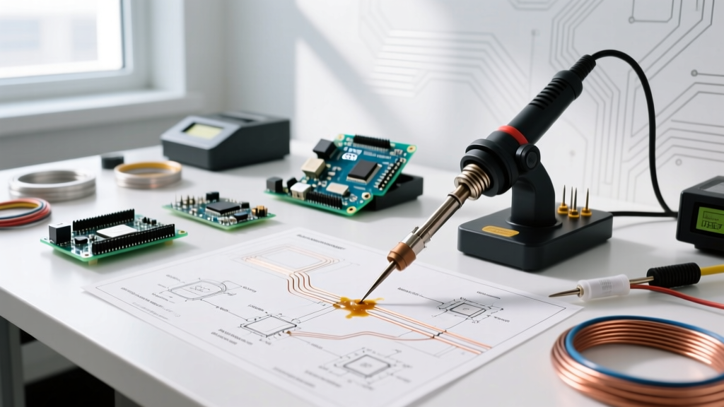 Electrical Soldering Decision Framework: Alloys, Irons, and Flux