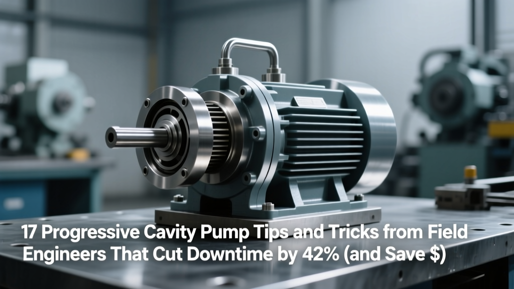 17 Progressive Cavity Pump Tips That Cut Downtime 42%