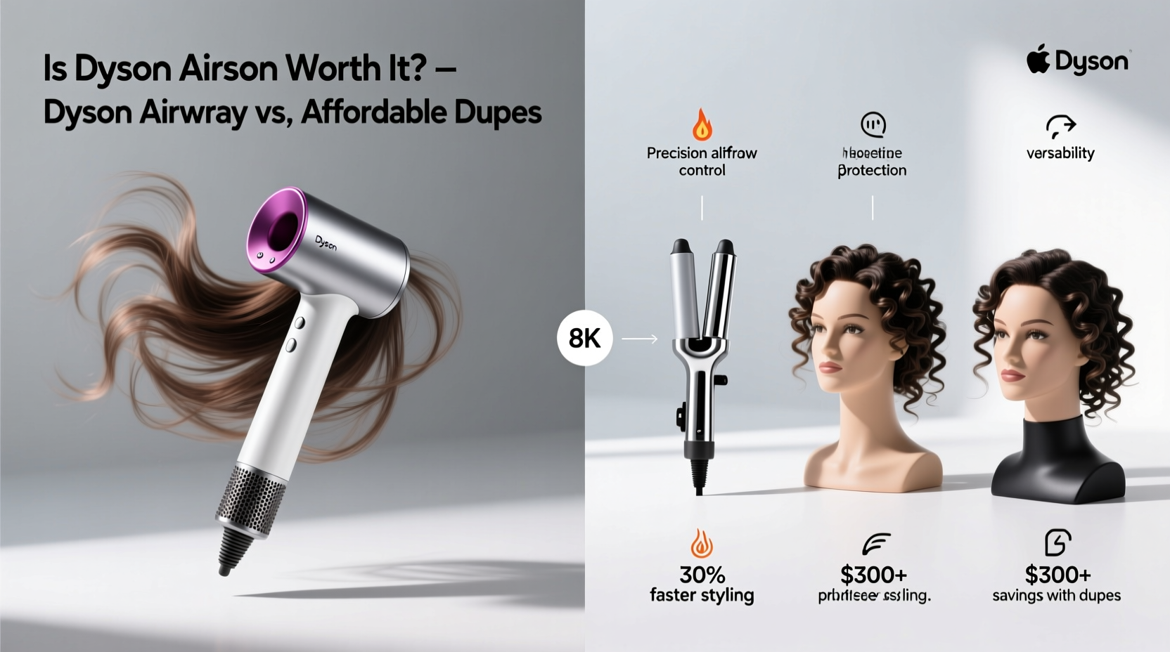 is dyson airwrap worth the hype or can cheaper dupes hold a curl just as well
