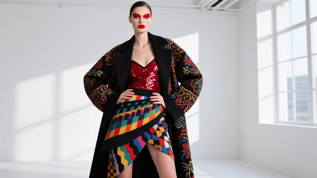Maximalist Outfits + Bold Lipstick: Style Guide