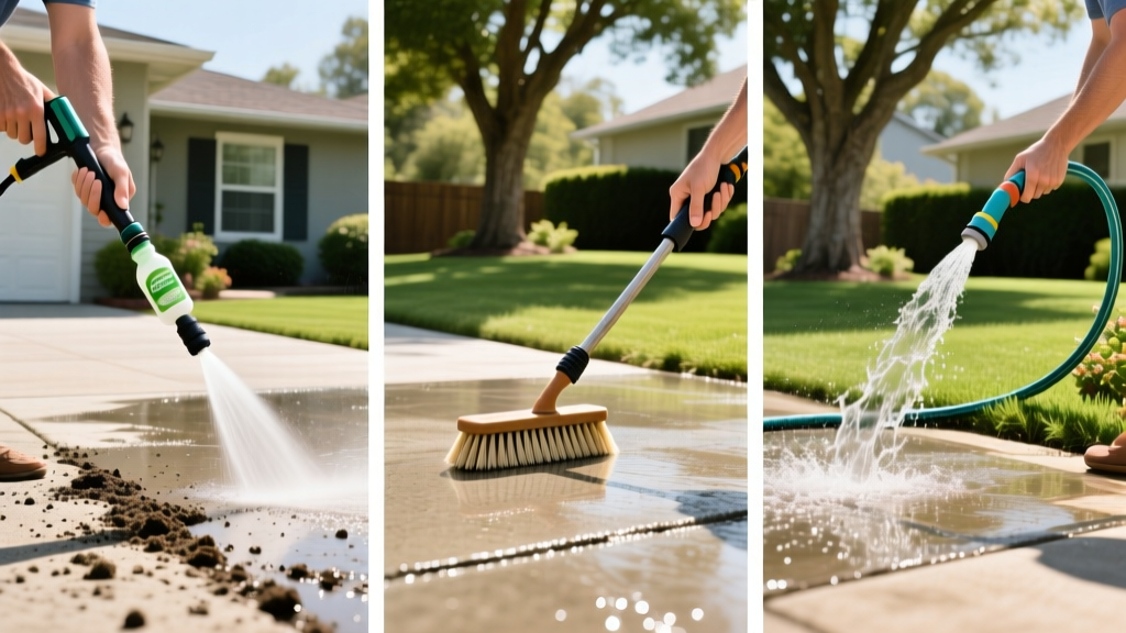Easy & Tested: How to Clean Driveway Without Vacuum