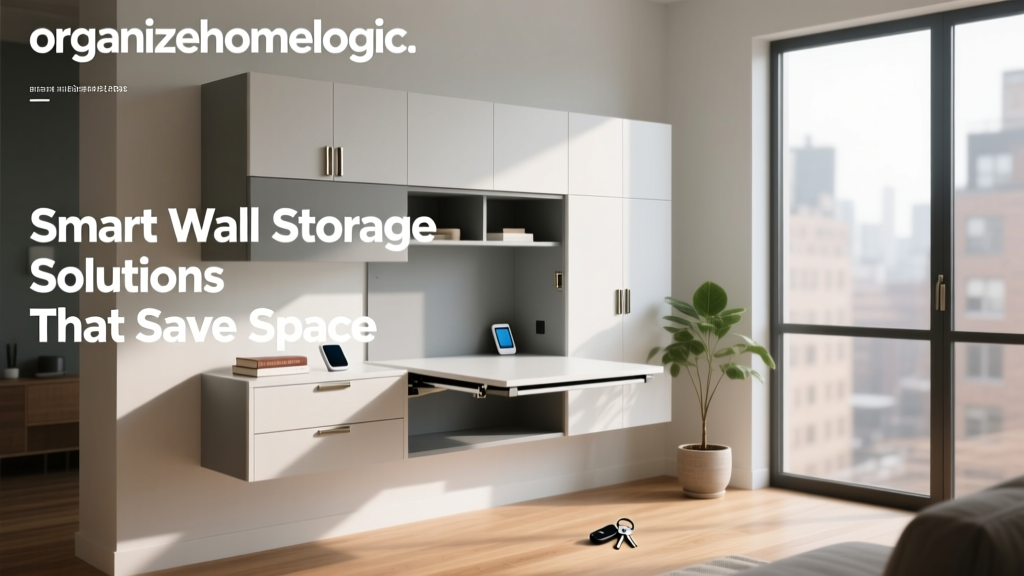Smart Wall Storage Solutions That Save Space