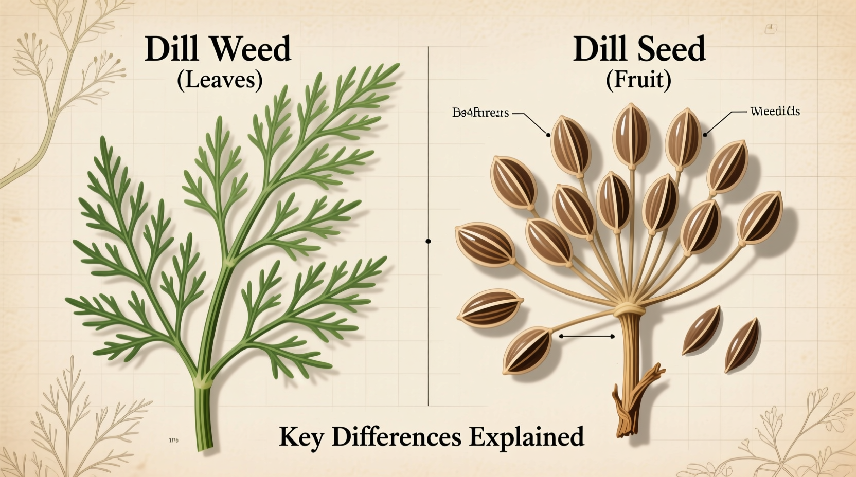 dill seed and dill weed key differences explained