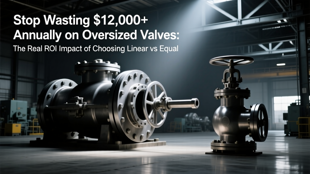 Valve Flow Characteristics: Linear vs Equal % vs Quick