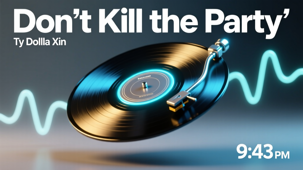 Don’t Kill the Party Ty Dolla Sign: Event Energy Reset