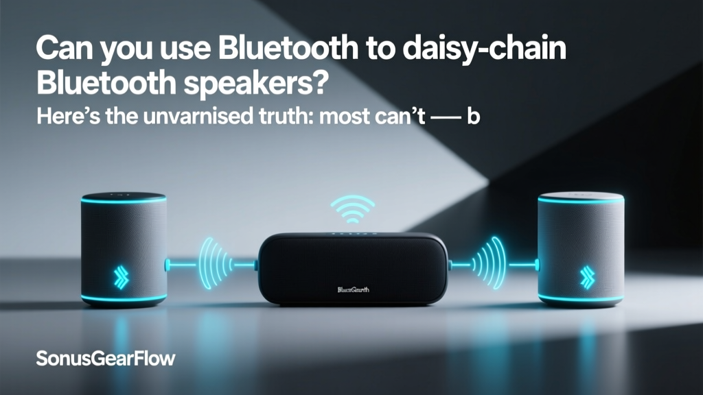 Bluetooth Daisy Chain Speakers: Truth & Top 3 Brands