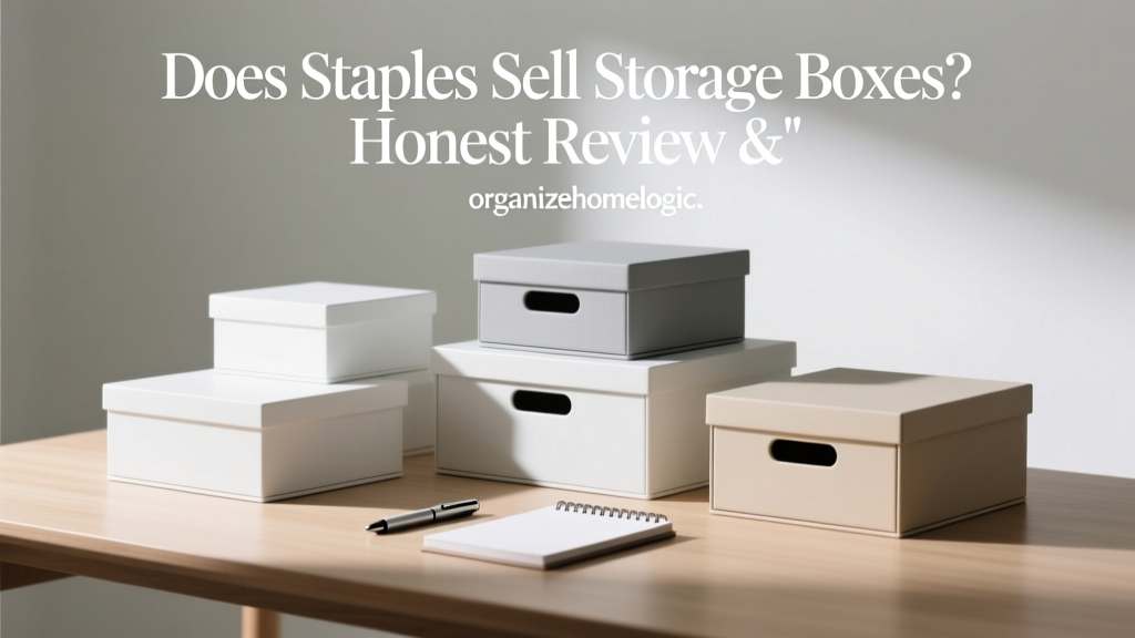 Does Staples Sell Storage Boxes? Honest Review &