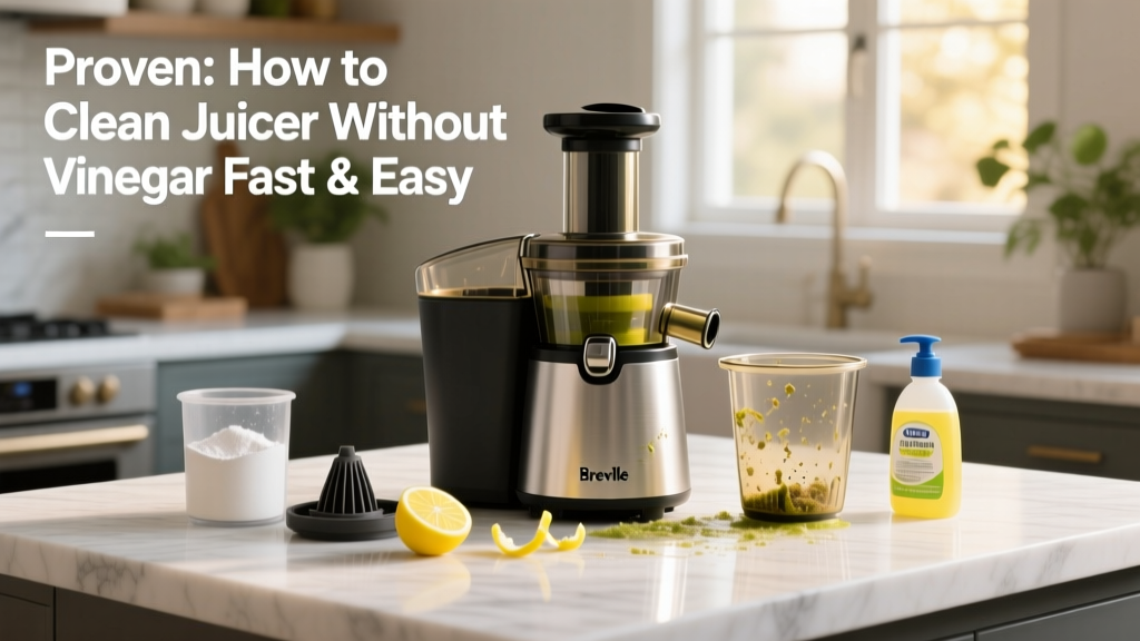 Proven: How to Clean Juicer Without Vinegar Fast & Easy