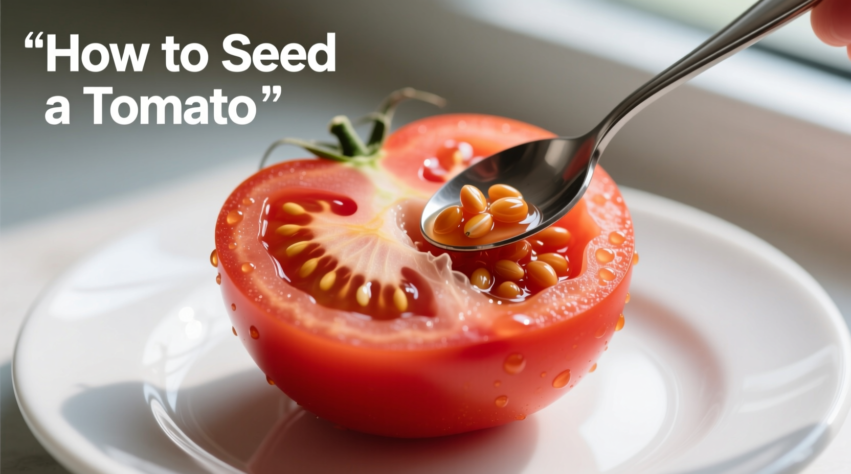 How to Seed Tomatoes: 3 Foolproof Methods (Step-by-Step)