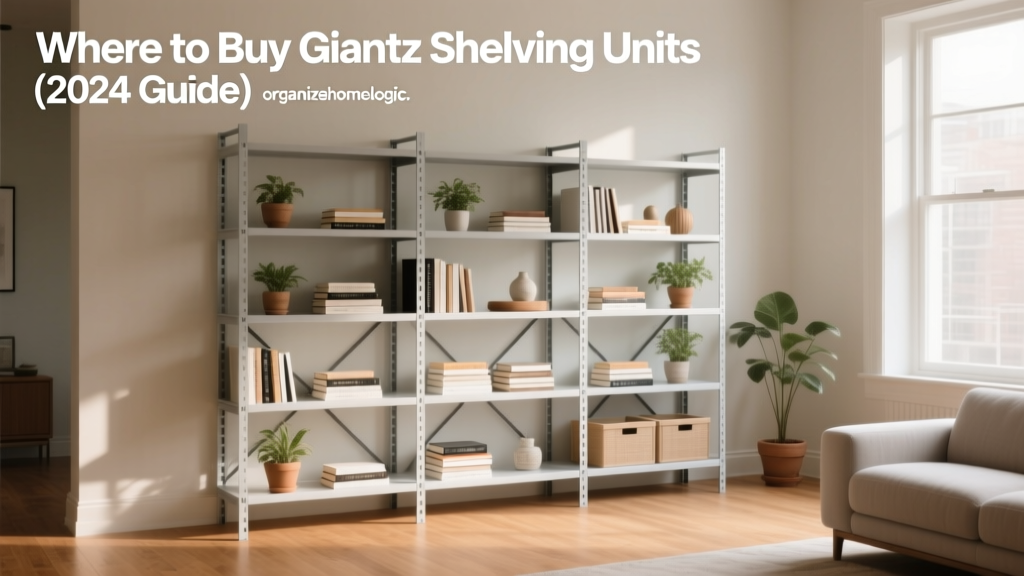 Where to Buy Giantz Shelving Units (2024 Guide)