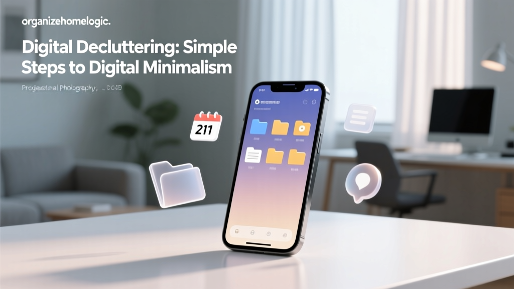 Digital Decluttering: Simple Steps to Digital Minimalism