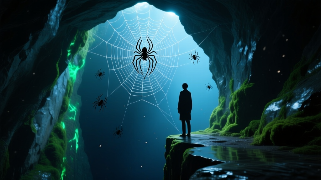 Cave and Spider: Combined Dream Symbolism