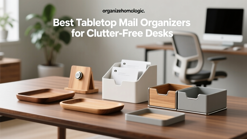 Best Tabletop Mail Organizers for Clutter-Free Desks