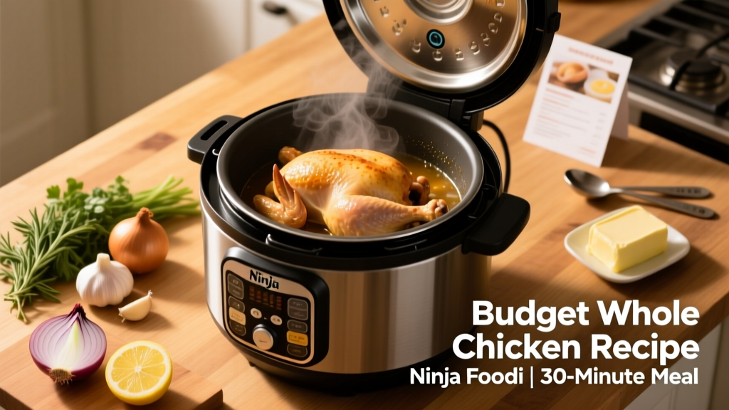 Cook Frozen Whole Chicken in Ninja Foodi: Budget Guide
