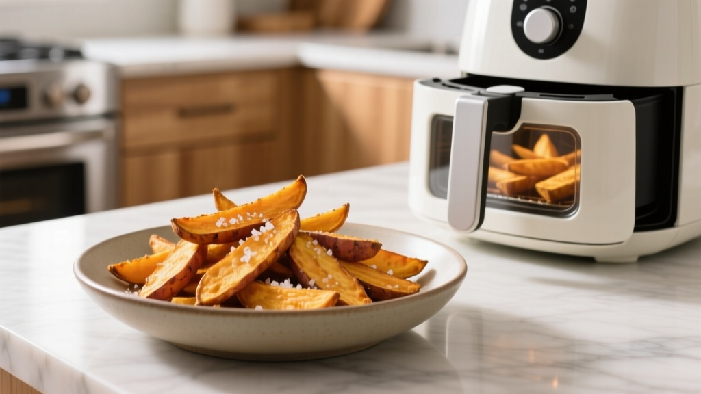 How to Make Fresh Sweet Potato Fries in an Air Fryer
