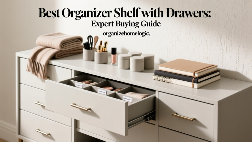 Best Organizer Shelf with Drawers: Expert Buying Guide