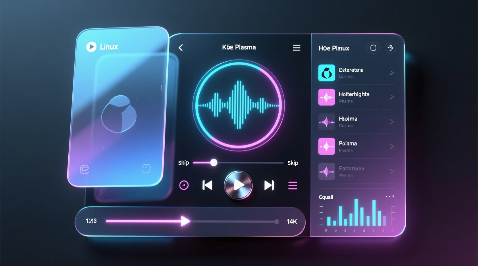 the best music player application for linux