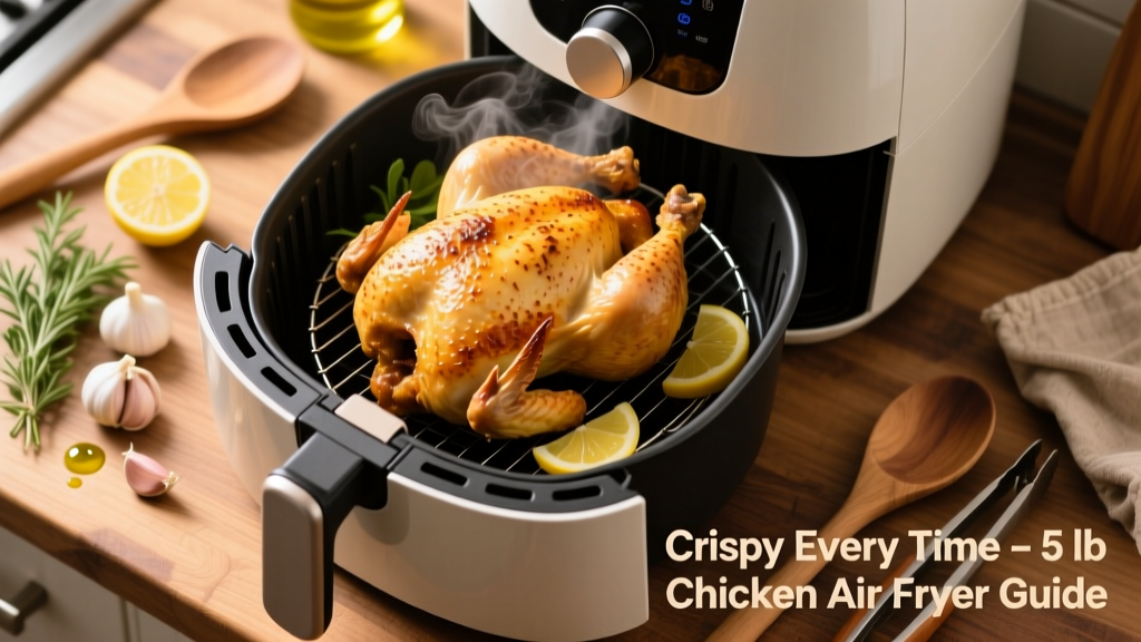 How to Air Fry 5 lb Chicken Perfectly (Crispy Every Time)