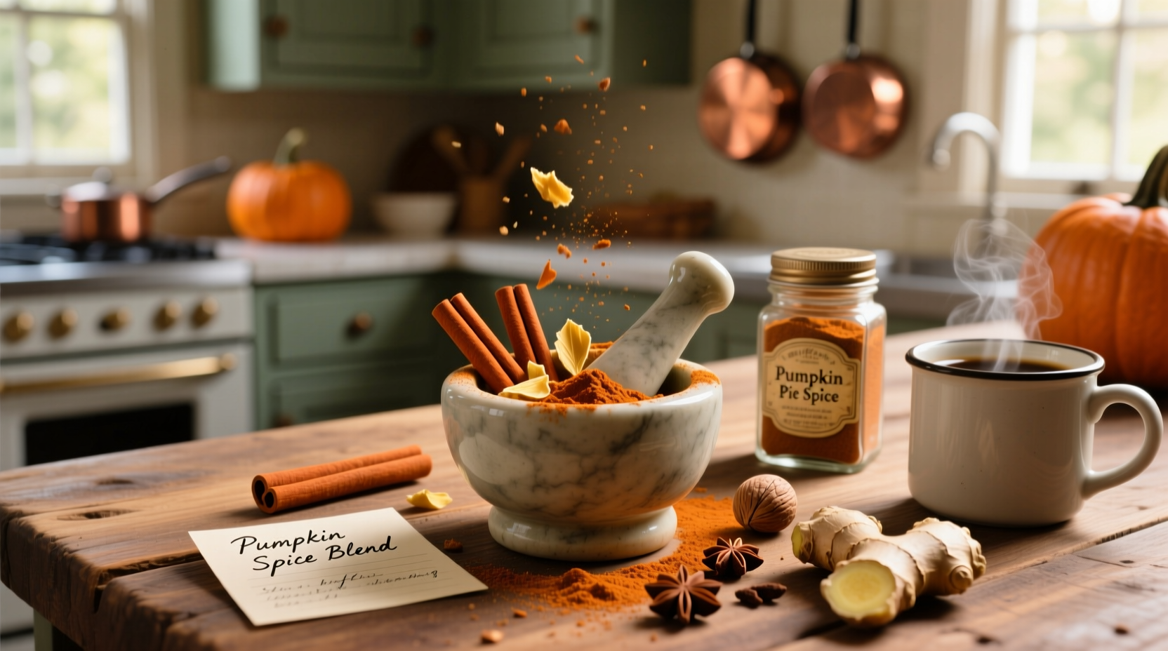 how do you make pumpkin spice