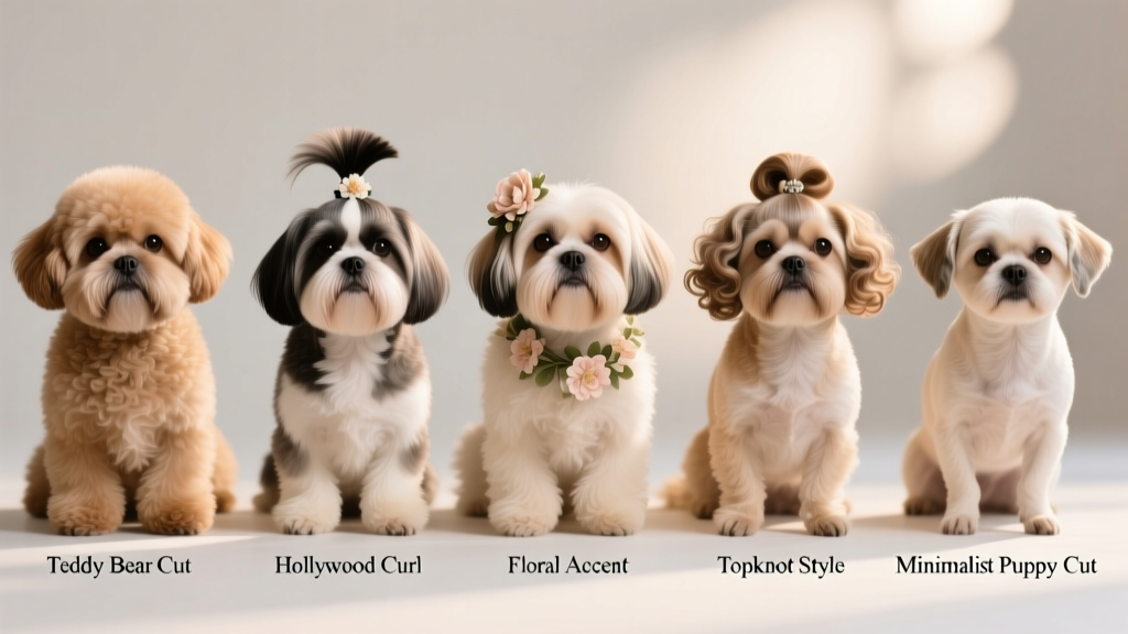 5 Shih Tzu haircut ideas
