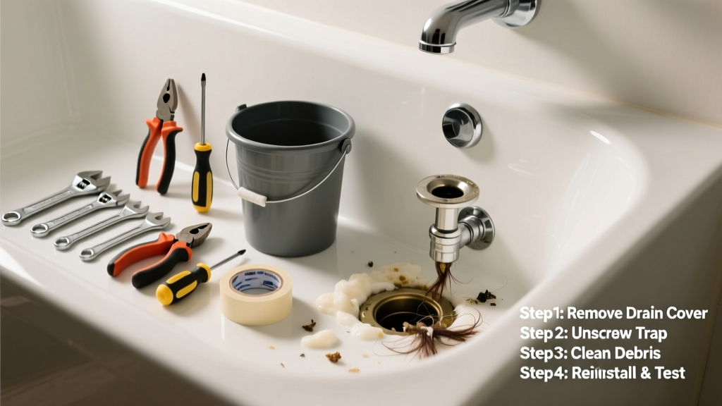Fix a Bathtub Not Draining: Step-by-Step Repair Guide