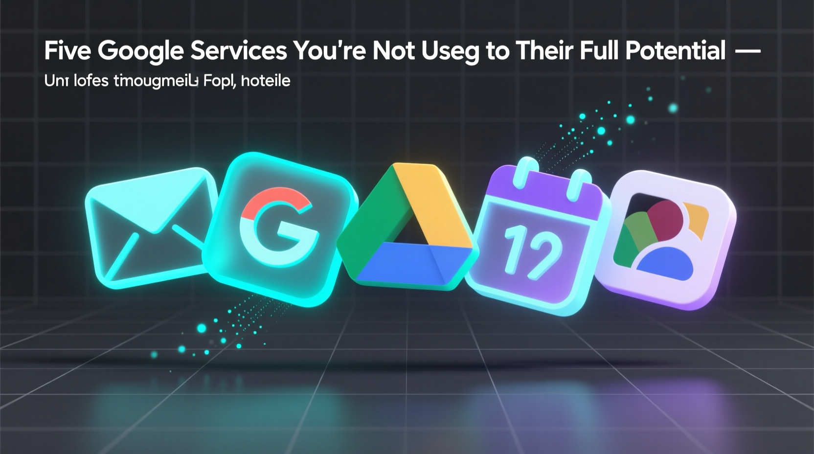 five google services youre not using to their full pot