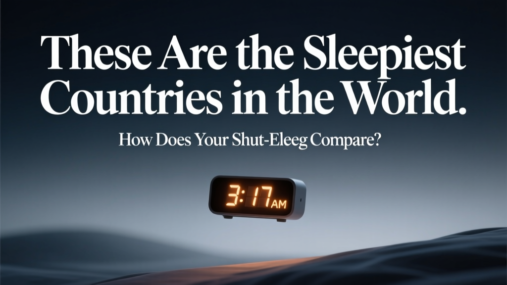 These Are The Sleepiest Countries In The World — How Does Your Shut-Eye Compare?