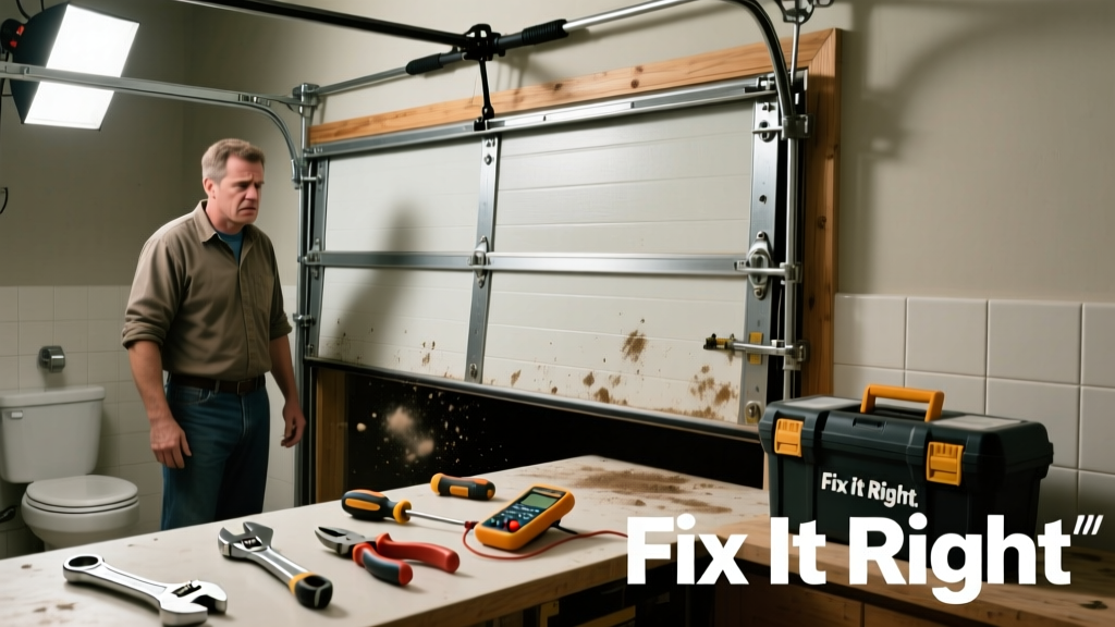 Garage Door Not Opening in Bathroom: Fix It Right