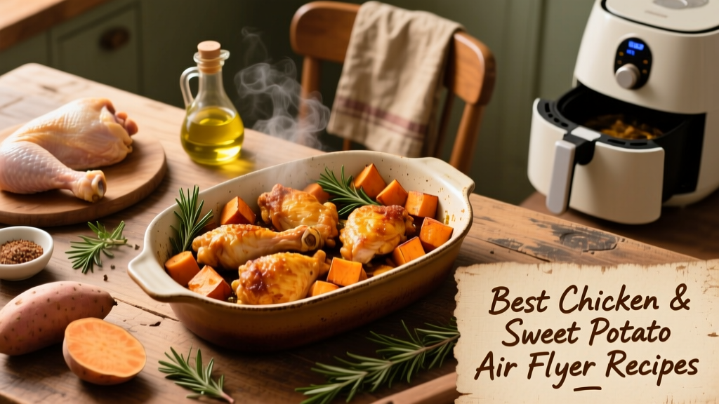 Best Chicken & Sweet Potato Air Fryer Recipes
