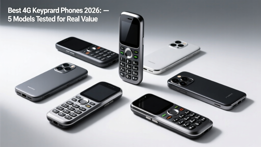 Best 4G Keypad Phones 2026: 5 Models Tested for Real Value