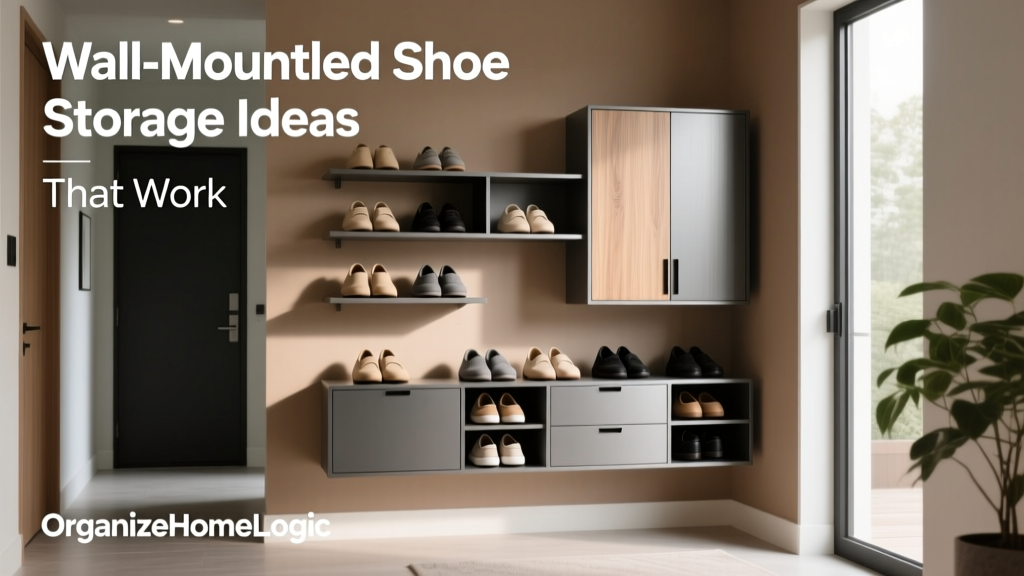 Wall-Mounted Shoe Storage Ideas That Work