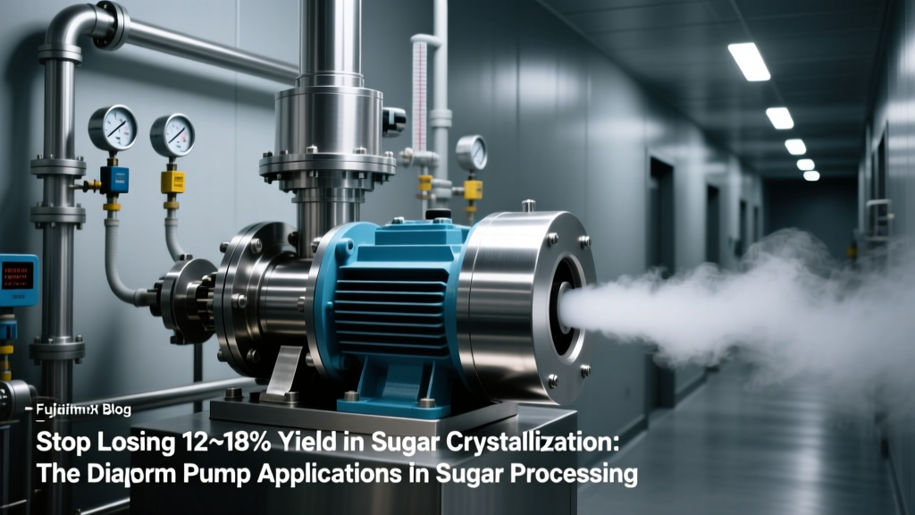 Diaphragm Pumps for Sugar Processing: Prevent Yield Loss
