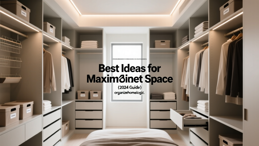 Best Ideas for Maximizing Closet Space (2024 Guide)