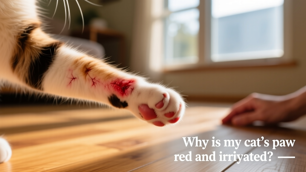 Why Is My Cat’s Paw Red and Irritated?
