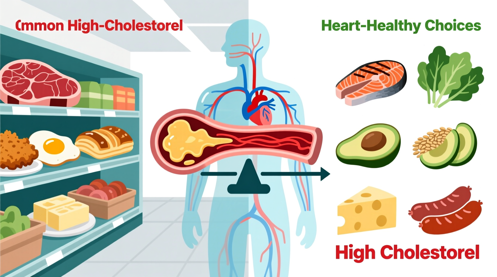 what foods causes high cholesterol