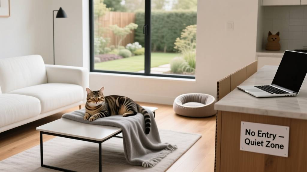 How to Discourage Cat Sleeping in Your Bed