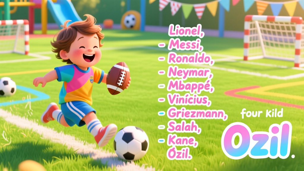A List Of Names For Your Child That Are Inspired By Football Video Games: Meaning, Origin, and Early Childhood Considerations