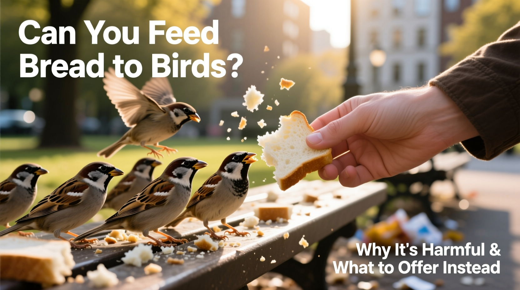 can you feed bread to birds