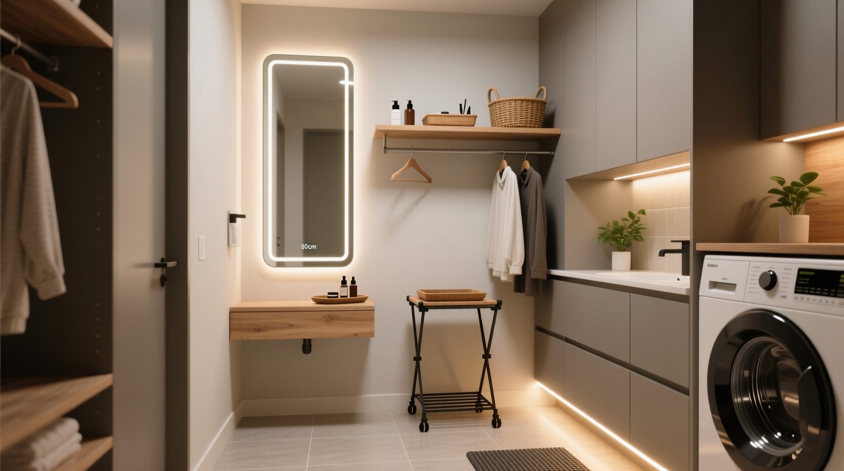 closet organization tips laundry closet to dressing station