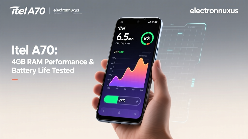 Itel A70: 4GB RAM Performance & Battery Life Tested