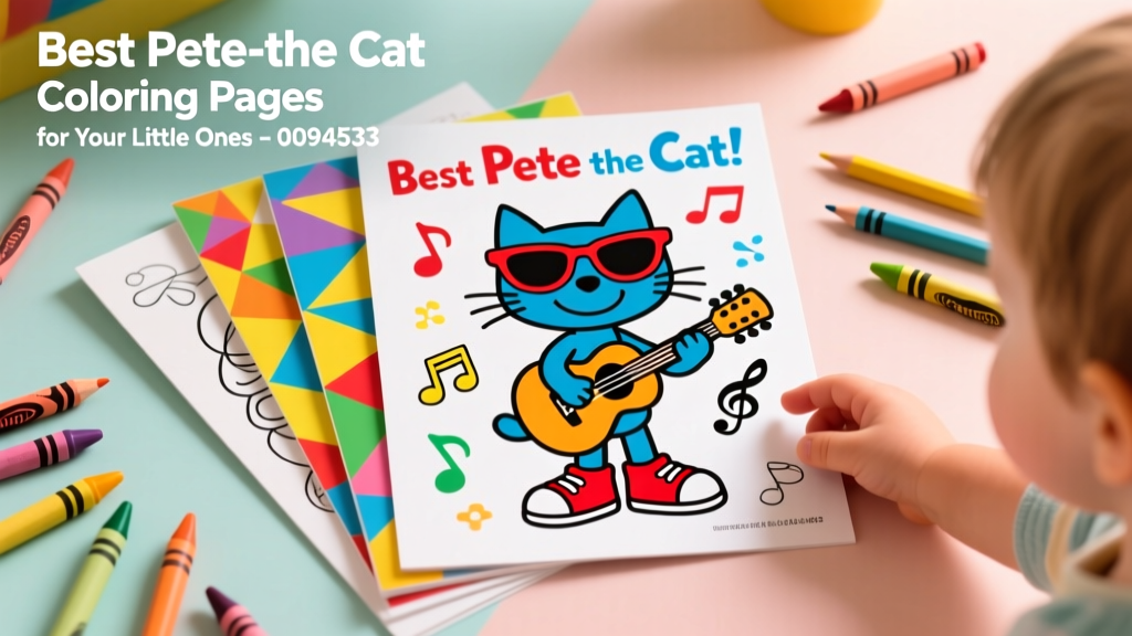Best Pete the Cat Coloring Pages for Your Little Ones: Safety-Tested, Developmentally Appropriate, and Teacher-Approved Picks