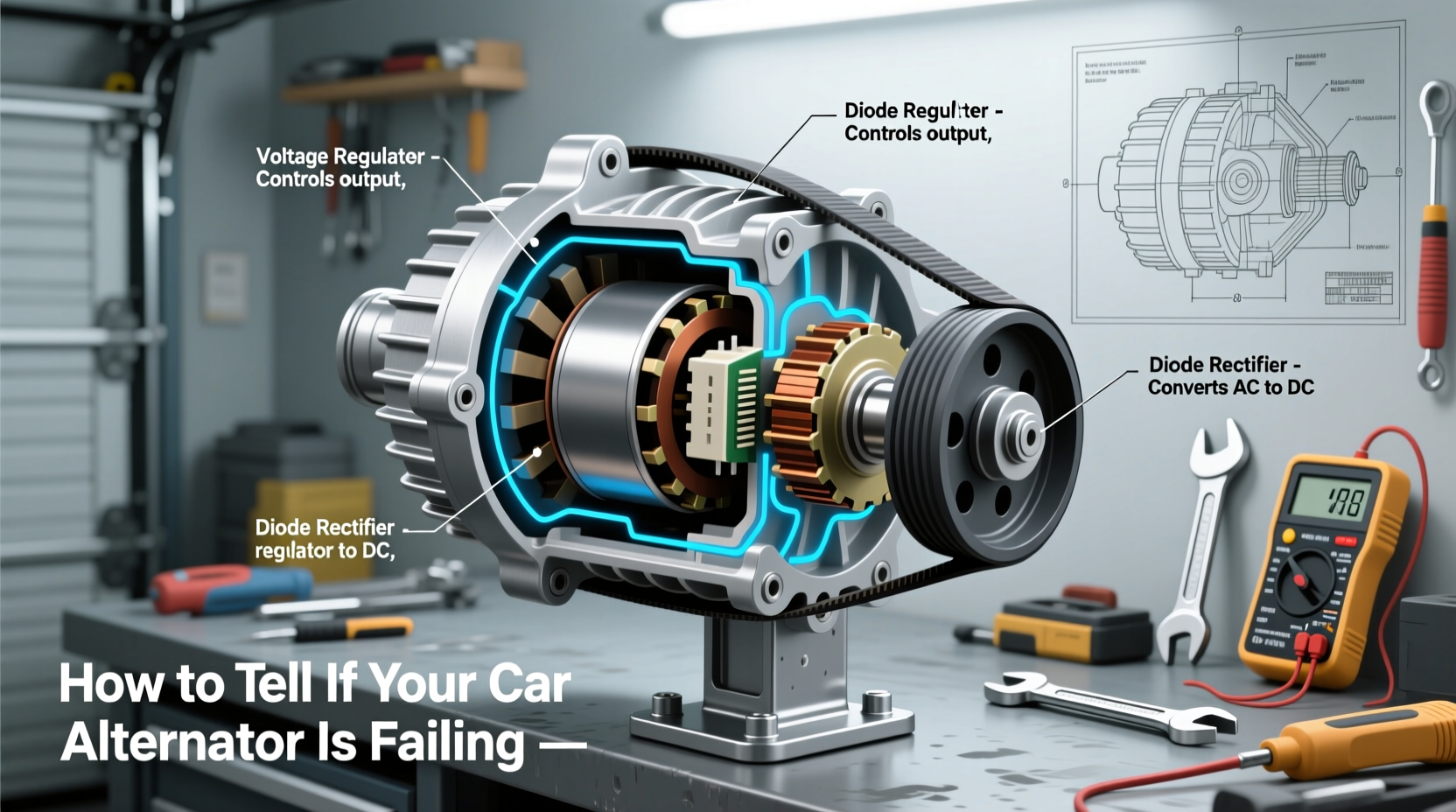 how to tell if your car alternator is going bad