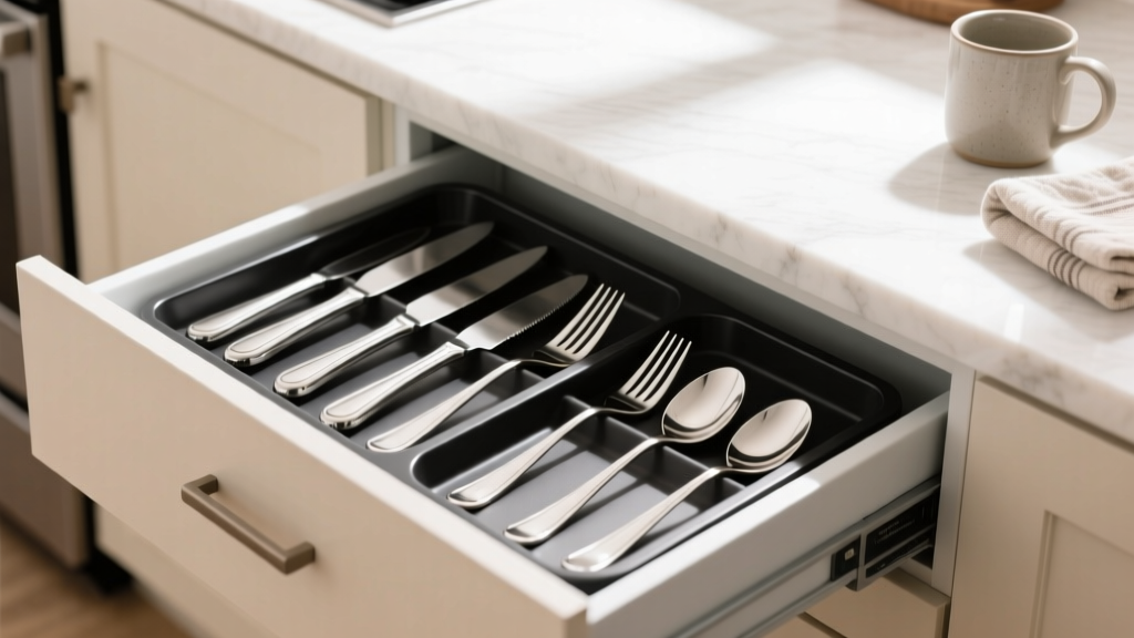 Best Silverware Tray Organizer for Most Kitchen Drawers