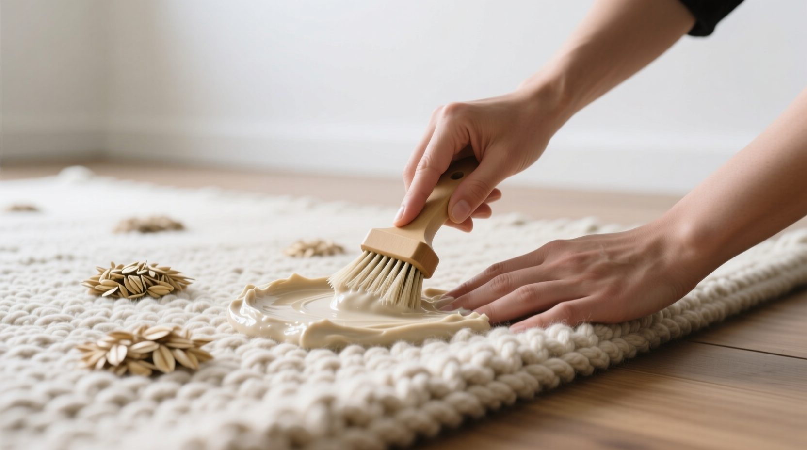 eco friendly wool rug spot cleaning
