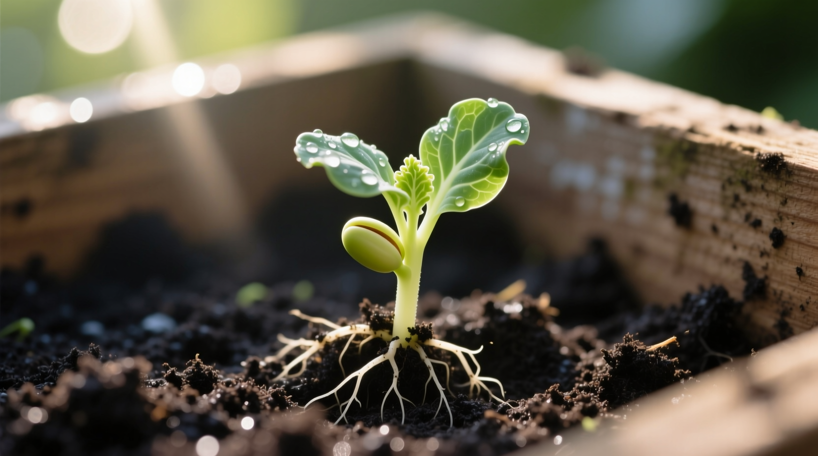 cauliflower seedling