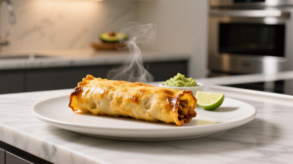 Air Fryer Frozen Chimichanga: Crispy, Golden & Oil-Free