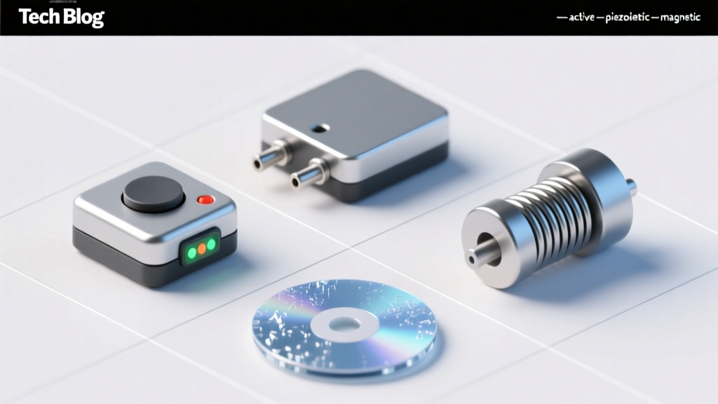 Buzzer Types Guide: Active vs. Passive vs. Piezo vs. Magnetic