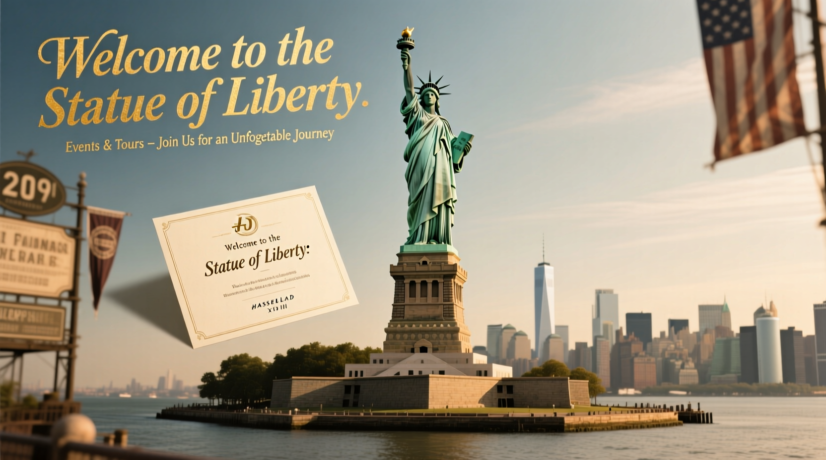 statue of liberty invitation